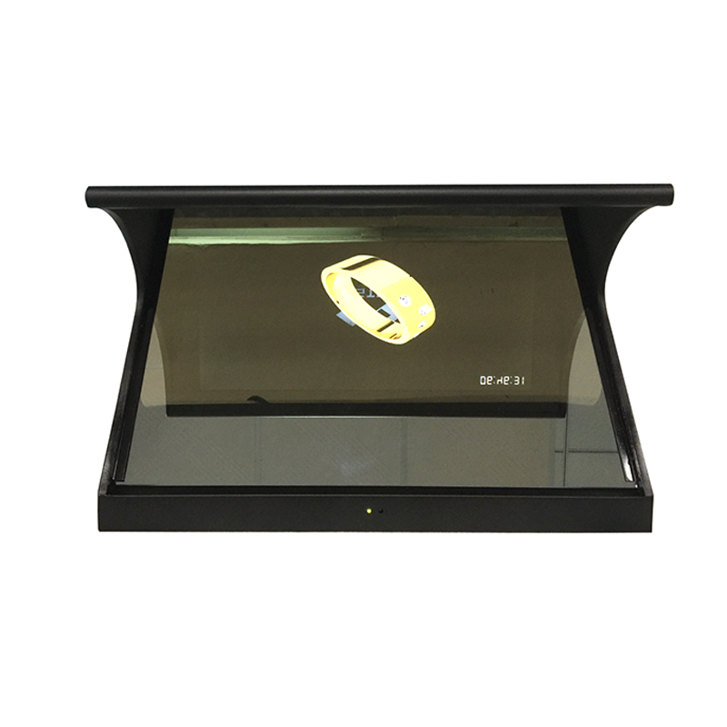 Holographic projector display cabinet 180 degrees