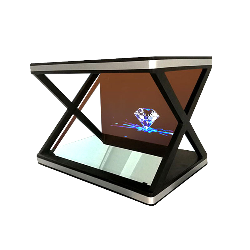 180 degree desktop hologram advertising machine